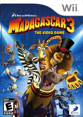 Jogo Wii Madagascar 3: The Video Game - D3Publisher
