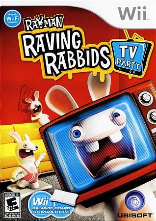 Jogo Wii Rayman: Raving Rabbids TV Party - Ubisoft