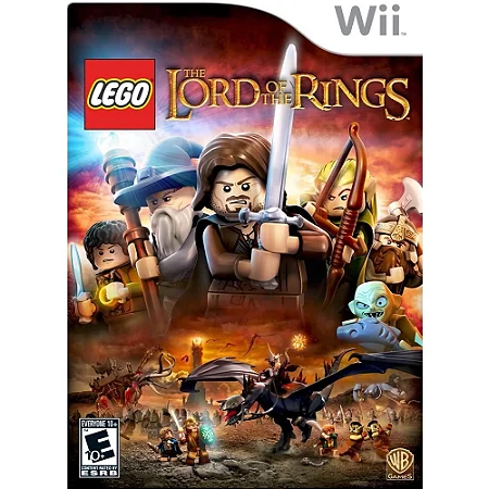 Jogo Wii Lego The Lord Of The Rings - WB Games