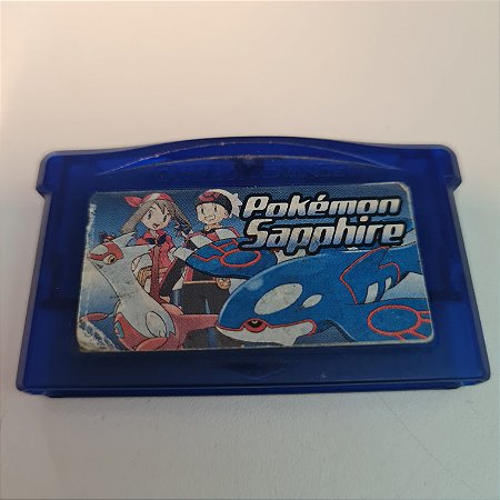 Jogo Game Boy Advance Pokemon Sapphire (Japonês) - Nintendo