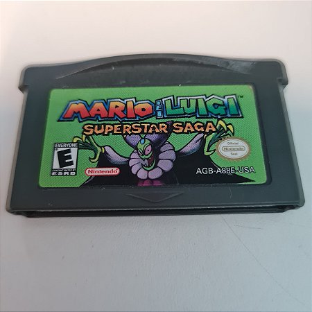 Jogo Game Boy Advance Mario e Luigi Superstar Saga (Americano) - Nintendo
