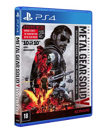 Jogo PS4 Metal Gear Solid V - The Definitive Experience - Konami