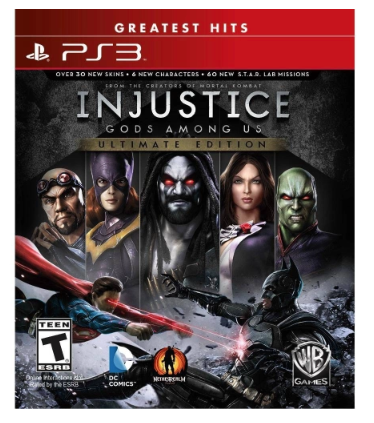 Jogo PS3 Injustice Gods Among Us - Ultimate Edition - Greatest Hits - WB