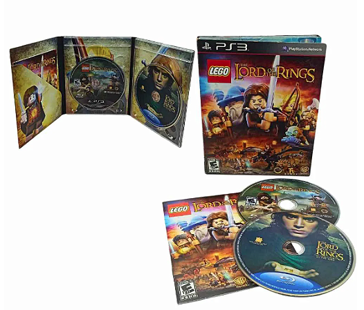 Jogo PS3 Lego The Lord Of The Rings + Filme - WB