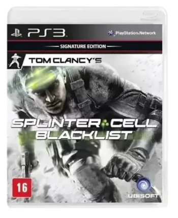 Jogo PS3 Tom Clancy`s Splinter Cell Blacklist - Signature Edition - Ubisoft