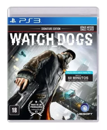 Jogo PS3 Watch Dogs - Signature Edition - Ubisoft