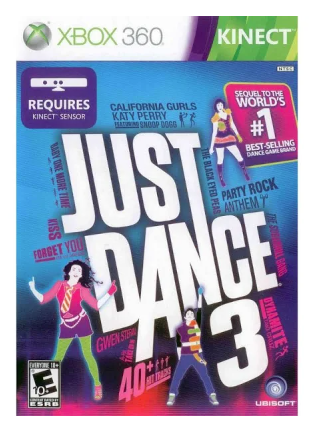 Jogo Xbox 360 Just Dance 3 - Ubisoft