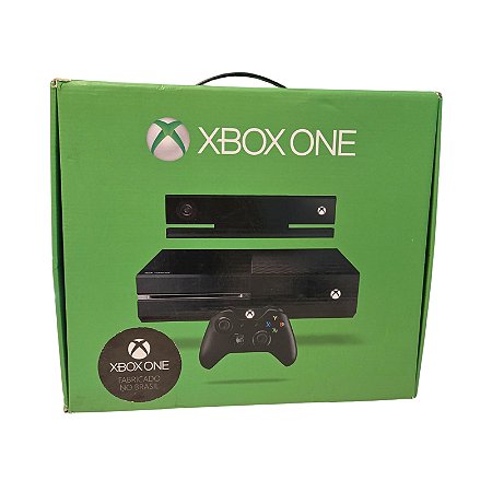 Console XBOX ONE FAT 500GB + KINECT | Na Caixa - Microsoft