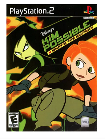 Jogo PS2 Disney Kim Possible - Whats`s The Switch? - BVG