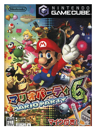 Jogo Game Cube Mario Party 6 (Japonês) - Nintendo