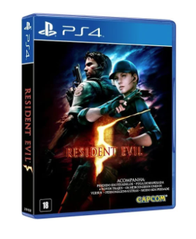 Jogo PS4 Resident Evil 5 - Capcom