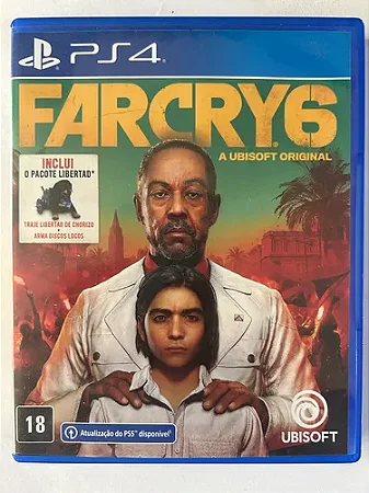 Jogo PS4 Far Cry 6 - Inclui Pacote Libertad - Ubisoft