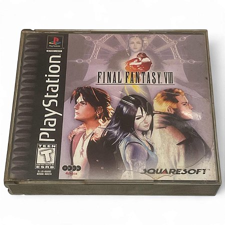 Jogo PS1 Final Fantasy VIII - Square Enix
