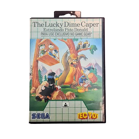 Jogo Game Gear The Lucky Dime Caper - Tec Toy