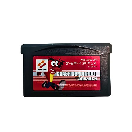 Jogo Game Boy Advance Crash Bandicoot Advance (Japonês) - Konami