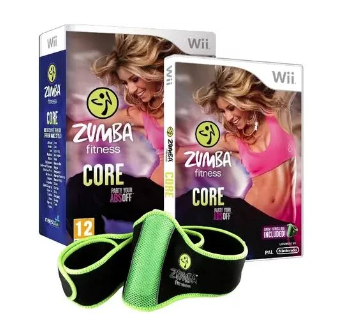 Jogo Nintendo Wii Zumba Fitness com Zumba Fitness Belt - Majesco
