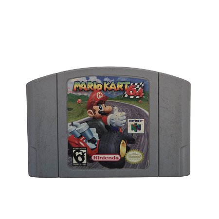Jogo Nintendo 64 Mario Kart 64 - Loose - Nintendo