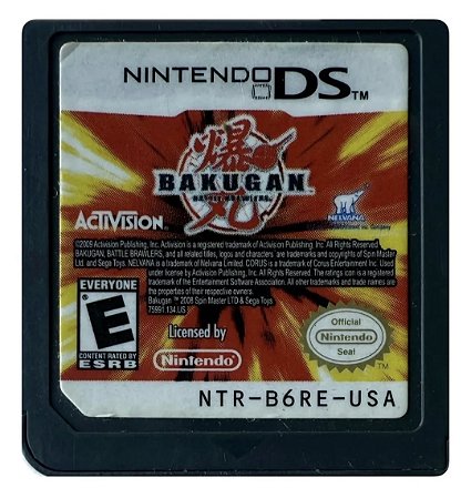 Jogo Nintendo DS Bakugan Battle Brawlers (LOOSE) - Activision