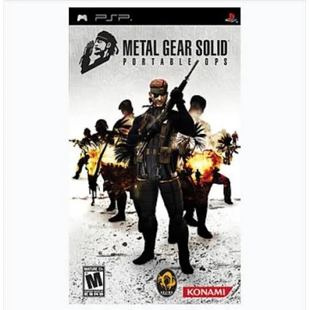 Jogo PSP Metal Gear Solid Portable Ops (LOOSE) - Konami