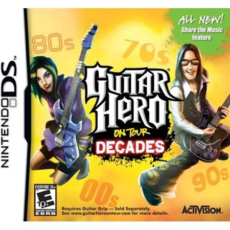Jogo Nintendo DS Guitar Hero On Tour Decades (LOOSE) - Activision