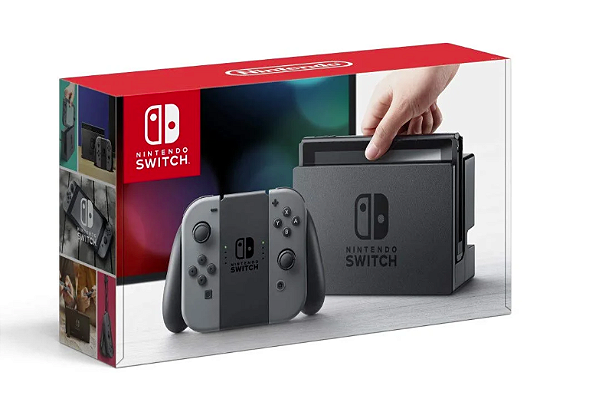 Console Nintendo Switch - 32GB - Cinza - Na Caixa - Nintendo Console Nintendo Switch - 32GB - Cinza - Na Caixa - Nintendo