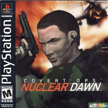 Jogo PS1 Covert OPS Nuclear Dawn - Activision