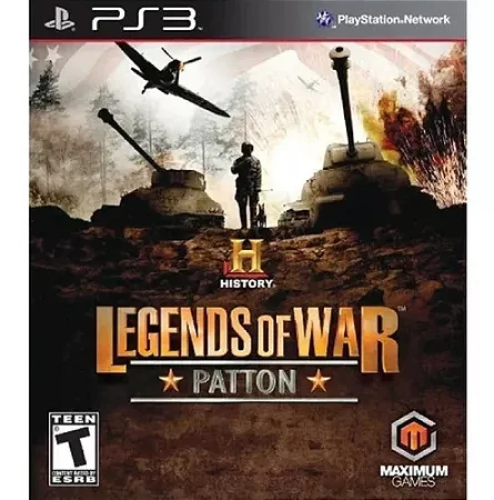 Jogo PS3 History Legends Of War - Patton - Maximus Games