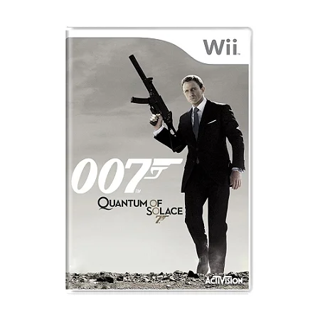 Jogo Nintendo Wii 007 Quantum Of Solace - Activision