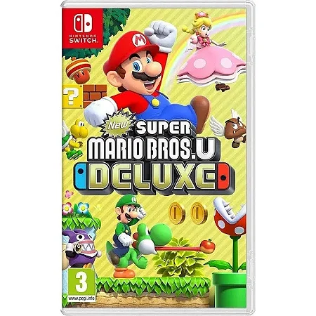 Jogo Nintendo Switch New Super Mario Bros.U Deluxe - Nintendo