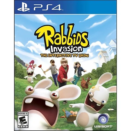 Jogo PS4 Rabbids Ivasion The Interactive TV Show - Ubisoft