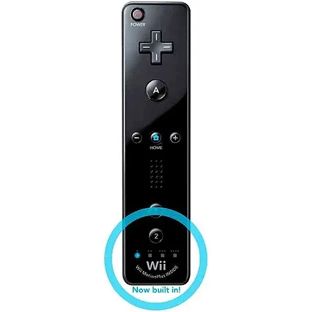 Controle Wii Remote com Motion Plus - Preto - Nintendo