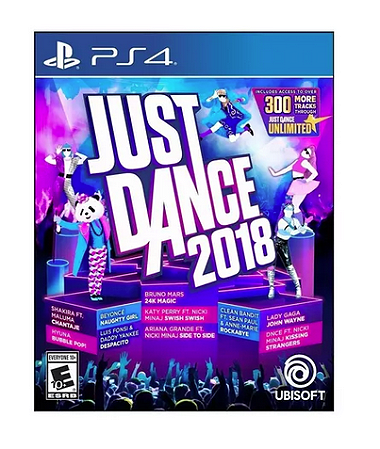 Jogo PS4 Just Dance 2018 - Ubisoft