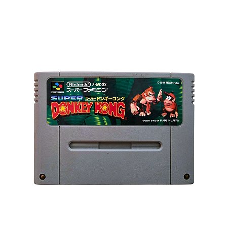 Jogo Nintendo Super Famicom Donkey Kong (Japonês) - Nintendo