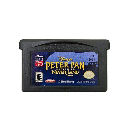 Jogo Nintendo Game Boy Advance Peter Pan Return To Never Land (LOOSE) - Disney
