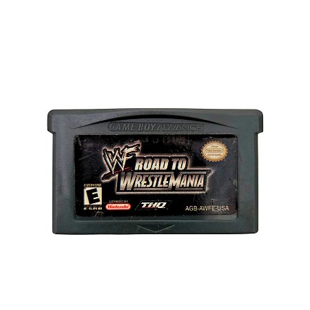 Jogo Nintendo Game Boy Advance WWF Read To Wrestlemania (LOOSE) - THQ