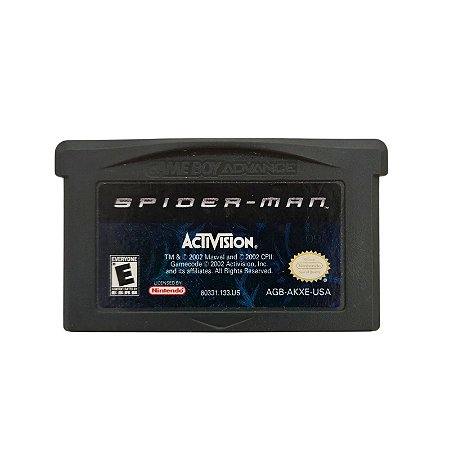 Jogo Nintendo Game Boy Advance Spider-Man (LOOSE) - Activision