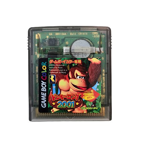 Jogo Nintendo Game Boy Color Donkey Kong 2001 (LOOSE) - Japonês - Nintendo