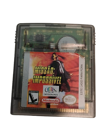 Jogo Game Boy Color Missão: Impossível (LOOSE) - Infogrames