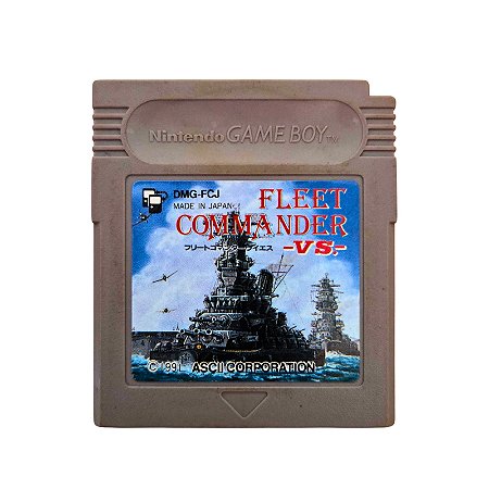 Jogo Nintendo Game Boy Fleet Commander (LOOSE) - ASCII Corporation