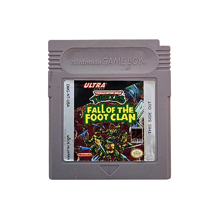 Jogo Nintendo Game Boy Teenage Mutant Ninja Turtles Fall of The Foot Clan (LOOSE) - Nintendo