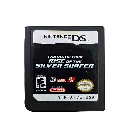 Jogo Nintendo DS Fantastic Four Rise Of The Silver Surfer (LOOSE) - 2K