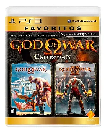 Jogo PS3 God of War Collection (FAVORITOS)- Sony