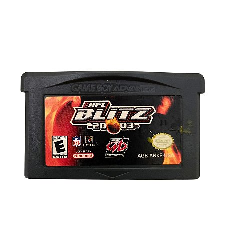 Jogo Nintendo Game Boy Advance NFL Blitz 2003 (LOOSE) - Midway Sports