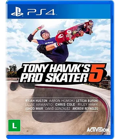 Jogo PS4 Tony Hawk`s Pro Skater 5 - Activision