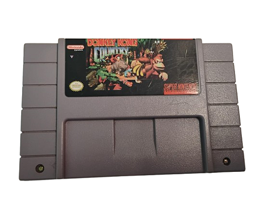 Jogo Super Nintendo Donkey Kong Country - Nintendo