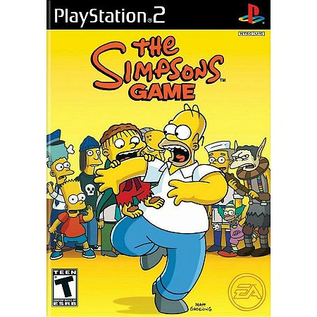 Jogo PS2 The Simpsons Game - EA