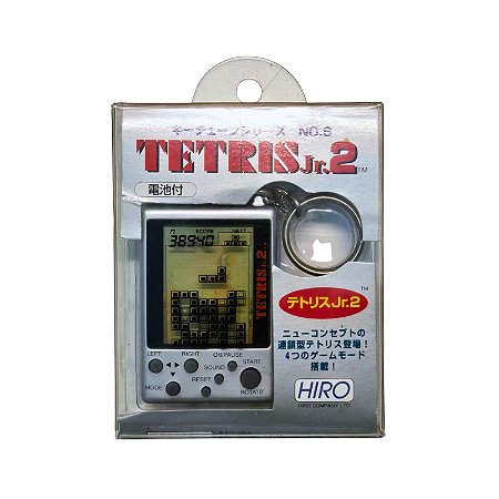 Console Portátil Keychain Tetris Jr.2 - Hiro Company