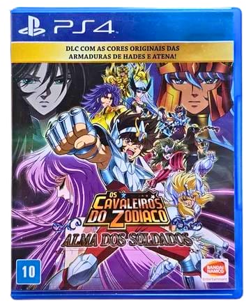 Jogo PS4 Os Cavaleiros do Zodíaco - Alma Dos Soldados - Bandai Namco