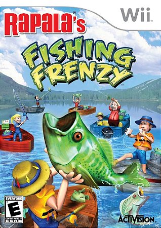 Jogo Nintendo Wii Rapala's Fishing Frenzy - Activision