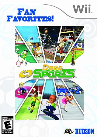 Jogo Nintendo Wii Deca Sports - Hudson